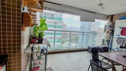 Apartamento com 3 Quartos à venda, 88m² no Pompéia, Santos