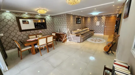 Apartamento com 3 Quartos à venda, 123m² no Vila Bocaina, Mauá