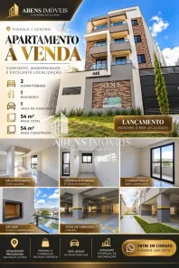 Apartamento com 2 Quartos à venda, 54m² no Centro, Pinhais