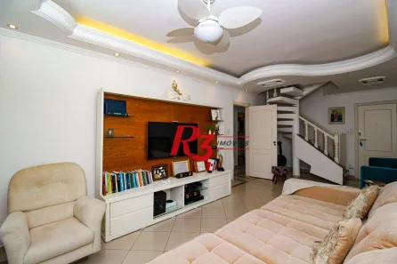 Cobertura com 3 Quartos à venda, 272m² no Gonzaga, Santos