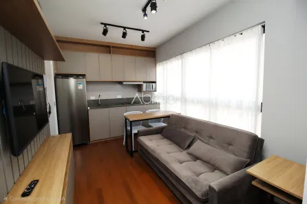 Apartamento com 1 Quarto para alugar, 32m² no Centro, Curitiba