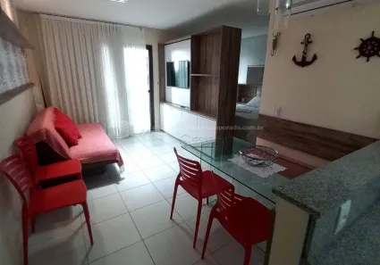 Apartamento com 1 Quarto para venda ou aluguel, 40m² no Cumbuco, Caucaia