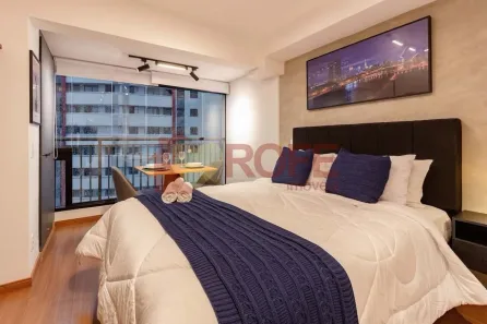 Apartamento com 1 Quarto à venda, 27m² no Cidade Monções, São Paulo