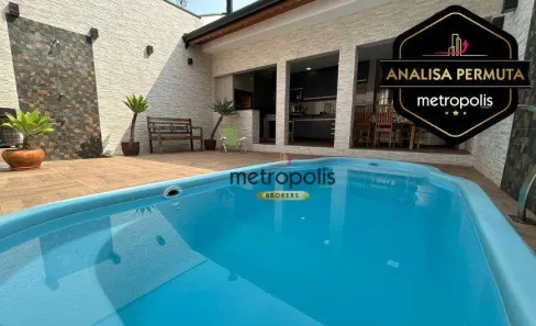 Sobrado com 3 Quartos à venda, 377m² no Olímpico, São Caetano do Sul