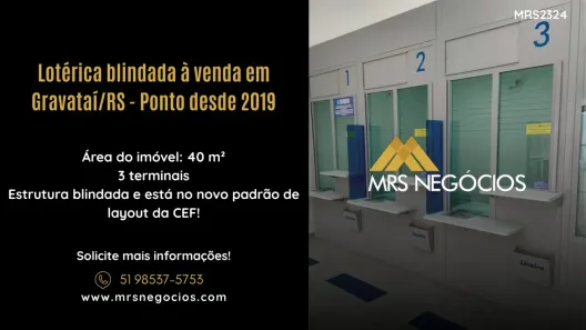 Ponto Comercial à venda, 40m² no Centro, Gravataí