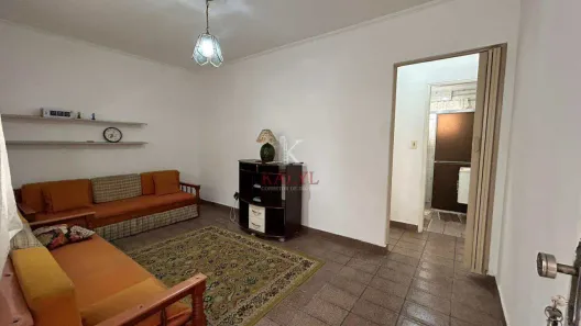 Apartamento com 1 Quarto para alugar, 45m² no Guilhermina, Praia Grande