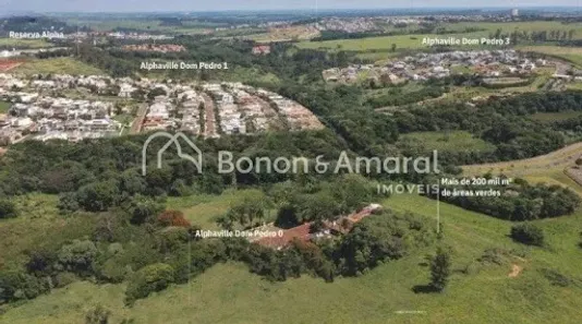 Lote/Terreno à venda, 12m² no Alphaville Dom Pedro, Campinas