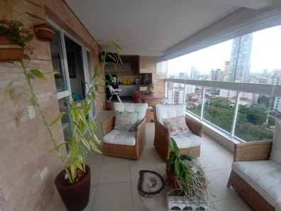 Apartamento com 3 Quartos à venda, 132m² no Gonzaga, Santos