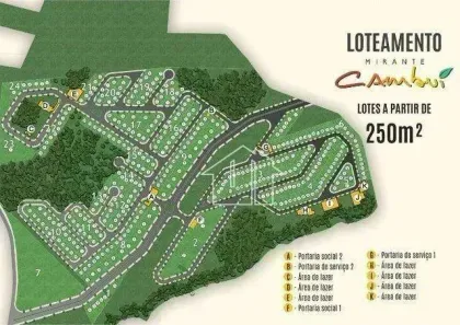 Lote/Terreno à venda, 250m² no Putim, São José dos Campos