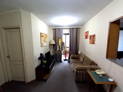 Flat com 2 Quartos para alugar, 53m² no Cidade Monções, São Paulo
