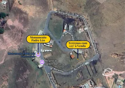 Lote/Terreno à venda, 125m² no Jardim da Fonte, Cachoeira Paulista