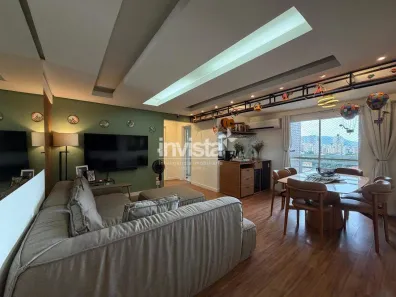 Apartamento com 2 Quartos para alugar, 70m² no Aparecida, Santos