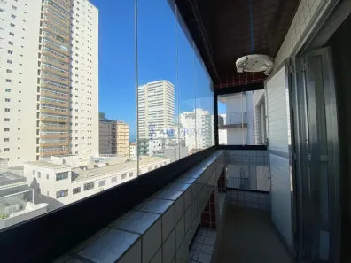 Apartamento com 2 Quartos para alugar, 70m² no Aviação, Praia Grande