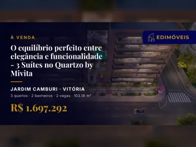 Apartamento com 3 Quartos à venda, 103m² no Jardim Camburi, Vitória