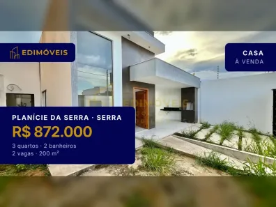 Casa com 3 Quartos à venda, 200m² no Planície da Serra, Serra