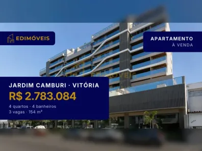 Apartamento com 4 Quartos à venda, 154m² no Jardim Camburi, Vitória