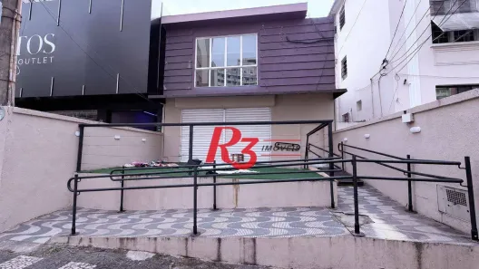 Ponto Comercial para alugar, 277m² no Gonzaga, Santos