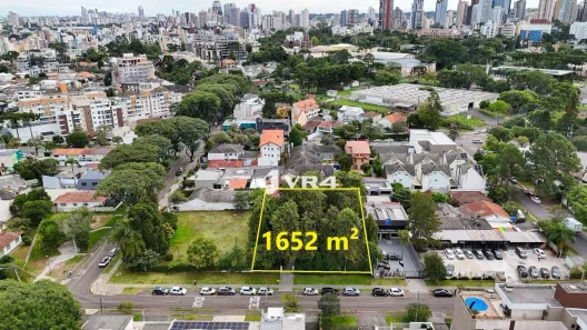 Lote/Terreno à venda, 1652m² no Hugo Lange, Curitiba