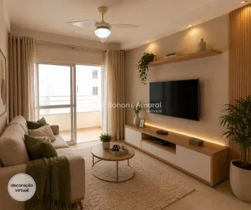 Apartamento com 3 Quartos à venda, 76m² no Mansões Santo Antônio, Campinas