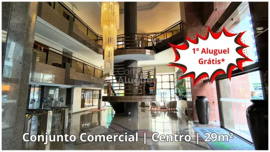 Sala Comercial para alugar, 29m² no Centro, Curitiba