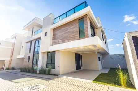 Casa de Condomínio com 3 Quartos à venda, 135m² no Santa Felicidade, Curitiba