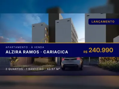 Apartamento com 2 Quartos à venda, 40m² no Alzira Ramos, Cariacica