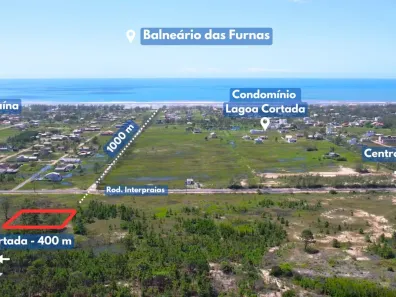 Lote/Terreno à venda, 300m² no , Balneário Gaivota