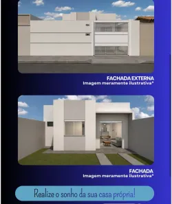 Casa com 2 Quartos à venda, 58m² no Jardim, Nossa Senhora do Socorro