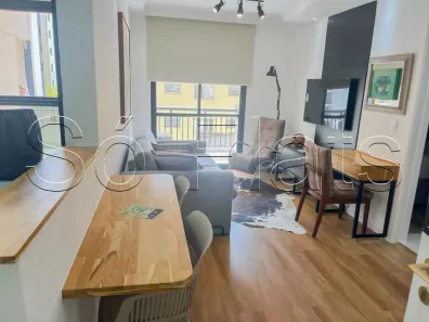 Flat com 1 Quarto para alugar, 37m² no Indianópolis, São Paulo