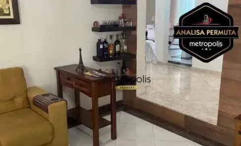 Sobrado com 3 Quartos à venda, 480m² no Jardim, Santo André