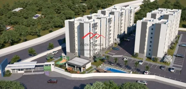 Apartamento com 2 Quartos à venda, 42m² no Jardim Villagio Ghiraldelli, Hortolândia