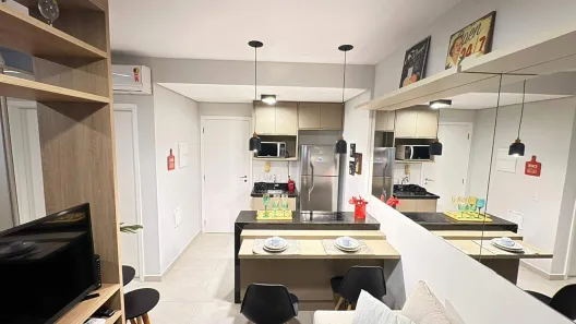 Apartamento com 1 Quarto para alugar, 33m² no Jardim Panorama, São José do Rio Preto