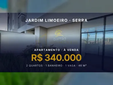 Apartamento com 2 Quartos à venda, 46m² no Jardim Limoeiro, Serra