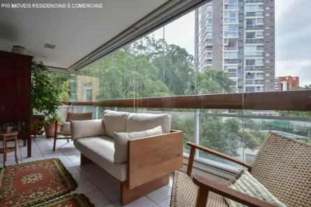 Apartamento com 3 Quartos para alugar, 163m² no Vila Andrade, São Paulo