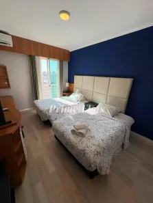Flat com 1 Quarto para alugar, 26m² no Indianópolis, São Paulo