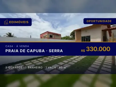 Casa com 2 Quartos à venda, 60m² no Praia de Capuba, Serra