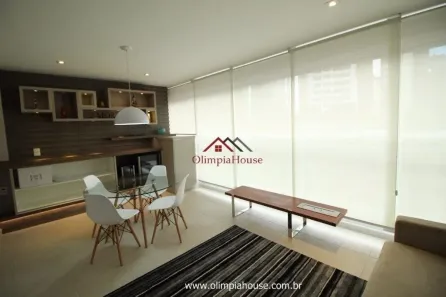 Apartamento com 3 Quartos para alugar, 108m² no Cidade Monções, São Paulo