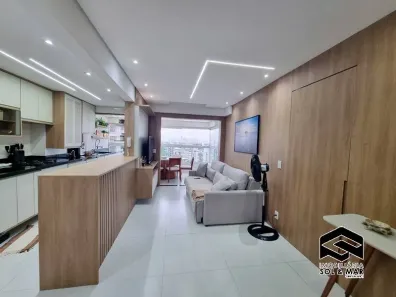 Apartamento com 2 Quartos para alugar, 73m² no Vila Alzira, Guarujá