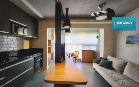 Apartamento com 1 Quarto para alugar, 51m² no Cambuí, Campinas