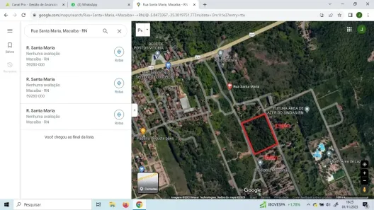 Lote/Terreno à venda, 15000m² no Mangabeira, Macaíba