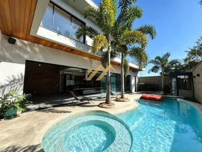 Casa de Condomínio com 4 Quartos para alugar, 410m² no Jardim Residencial Dona Lucilla, Indaiatuba