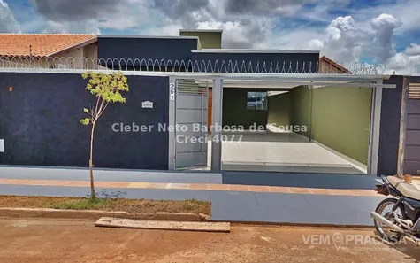 Casa com 3 Quartos à venda, 115m² no Residencial Figueiras do Parque, Campo Grande