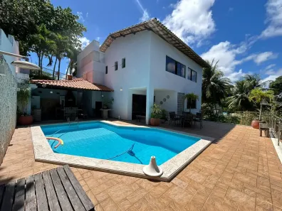 Casa de Condomínio com 5 Quartos para alugar, 537m² no Piatã, Salvador