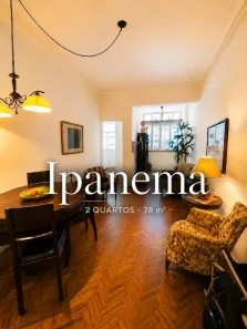 Apartamento com 2 Quartos à venda, 78m² no Ipanema, Rio de Janeiro