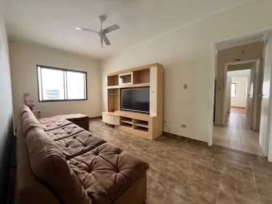 Apartamento com 2 Quartos para alugar, 78m² no Caiçara, Praia Grande