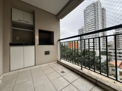Apartamento com 2 Quartos para alugar, 110m² no Campo Belo, São Paulo