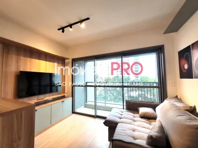 Apartamento com 1 Quarto para alugar, 35m² no Indianópolis, São Paulo