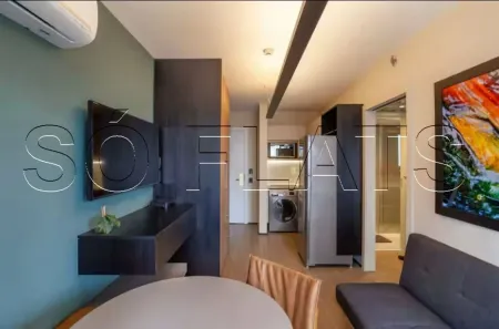 Flat com 1 Quarto à venda, 34m² no Itaim Bibi, São Paulo