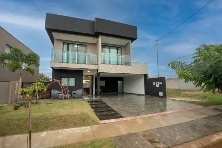 Casa de Condomínio com 4 Quartos à venda, 326m² no Residencial Parqville Jacarandá, Aparecida de Goiânia