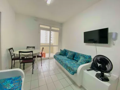 Apartamento com 2 Quartos para alugar, 70m² no Pitangueiras, Guarujá